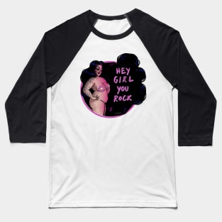 Hey Girl Baseball T-Shirt